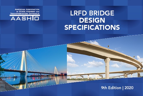Cover of AASHTO LFRD Bridge Design Specifications Manual.