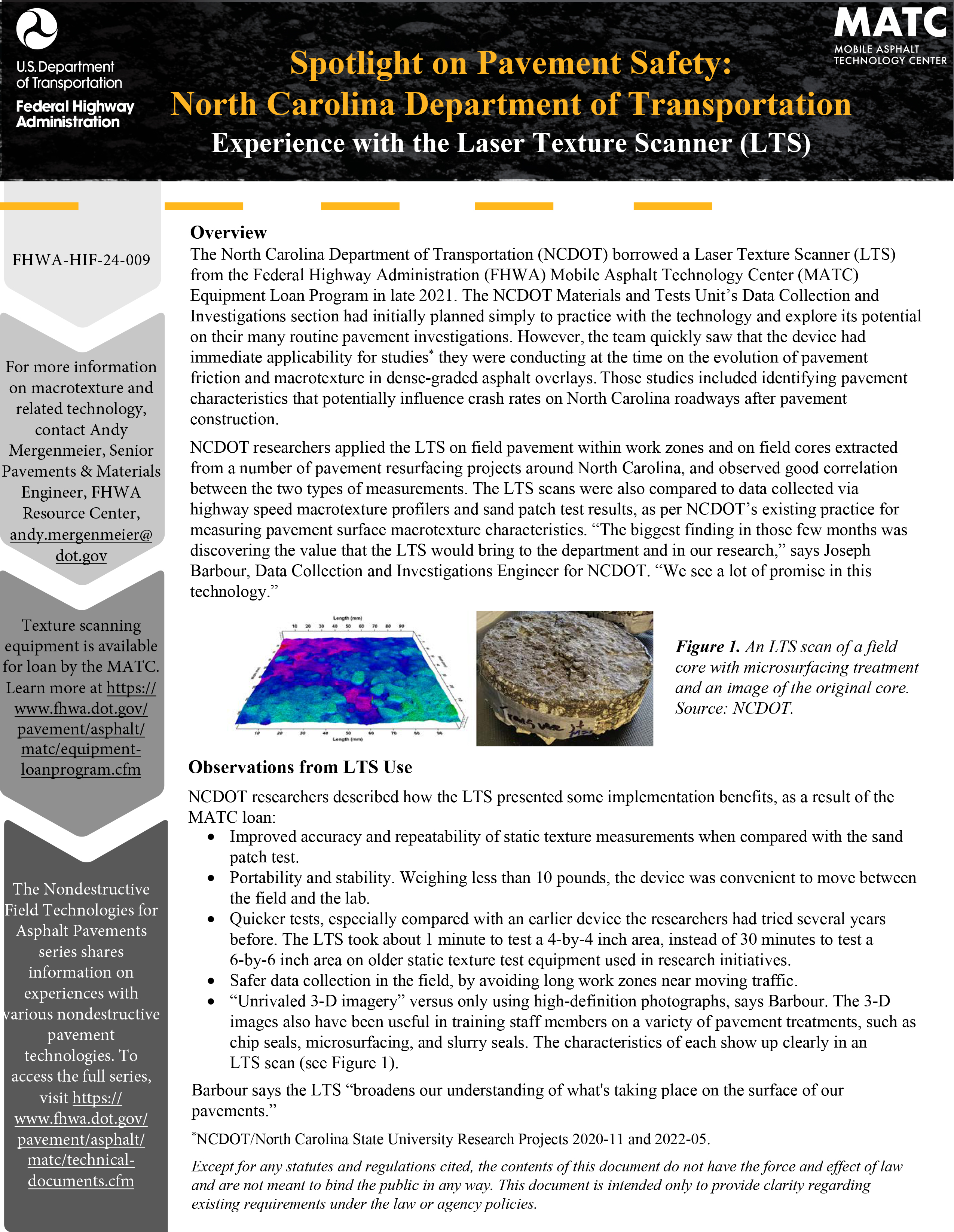 Exploring the Laser Texture Scanner(LTS)