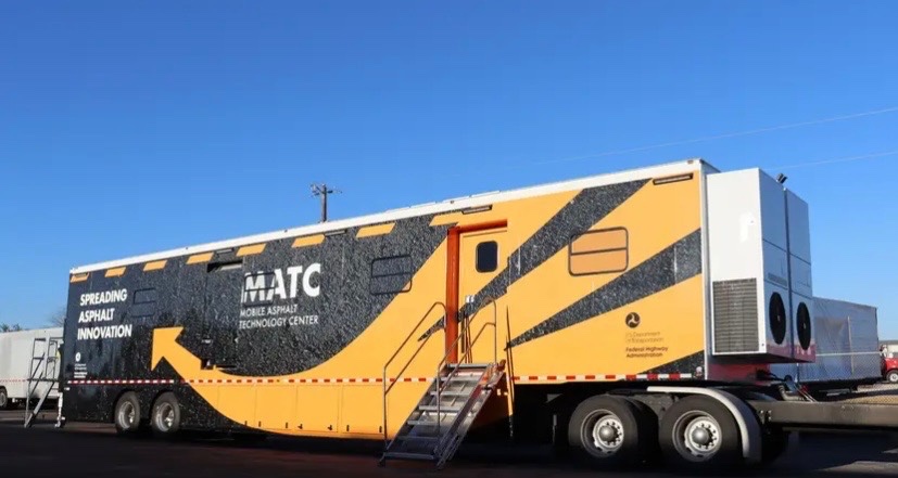 Who benefits from a MATC site visit - Mobile lab with door open