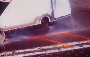 Photo of Diamond-bladed saw in use