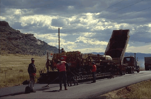 Figure 9-5. Repaving process.