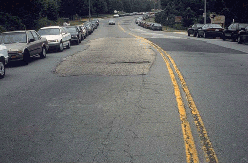 Figure 15-6. Existing road.