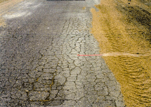 Figure 17-11. Condition of existing road.