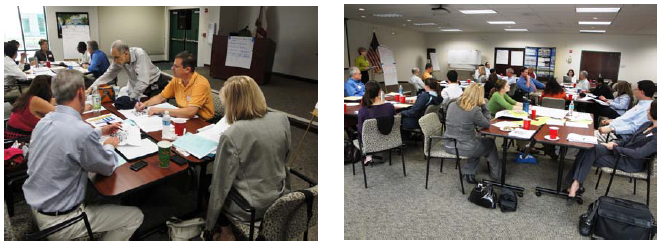 Participants at the Florida DOT workshop.