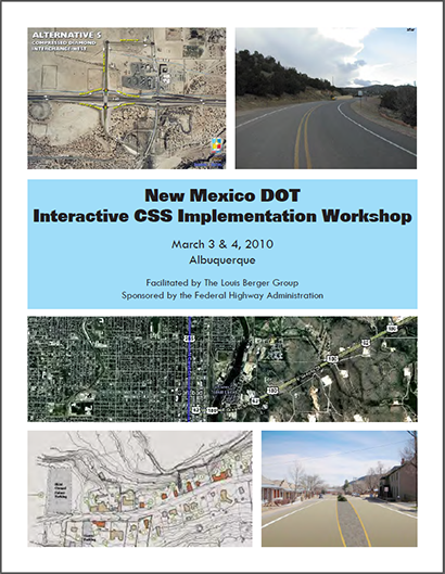 New Mexico DOT Interactive CSS Implementation Workshop.