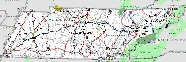 small map of the NHS in Tennessee