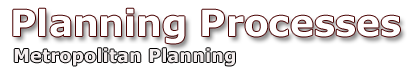 Metropolitan Planning