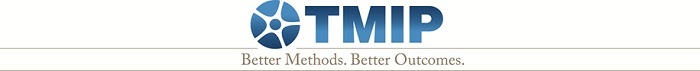 TMIP logo. Better Methods. Better Outcomes.