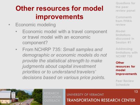 other resources for model improvements