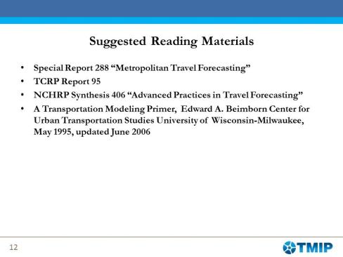 suggested reading materials