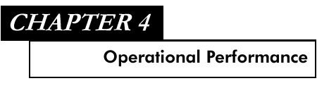 Chapter 4 Operational Performance