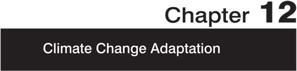 Chapter 12 Climate Change Adaptation