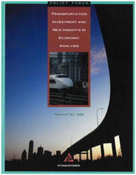 Cover of Transportation Investment: New Insights from Economic Analysis