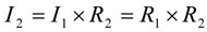 (10) I for the second period is equal to I from the base period (from equation (9)) times R for the second period. This is equal to R for the first period times R for the second period.