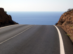 Road Over looking Ocean