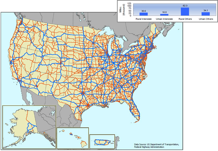 Figure 1-3: National Highway System