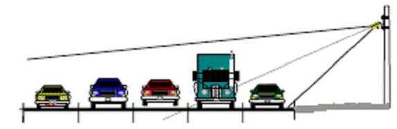 various vehicles, cars and trucks