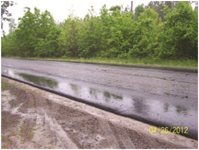 Overall Sensors Facing East. This photo, taken by a contractor as part of a service call, shows the roadway in question (from a different angle) and illustrates the fact that it is being milled and resurfaced.