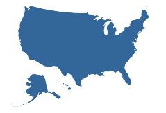 Map of United States