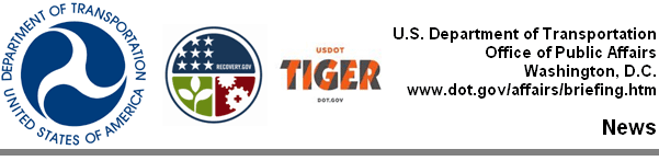 U.S. Department of Transportation, Office of Public Affairs, Washington, D.C., www.dot.gov/affairs/briefing.htm - News