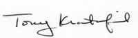 Tony Kratofil PE Signature