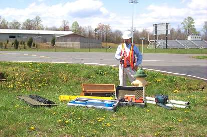 Photo: Surface Geophysical Method