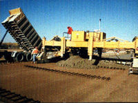 During the Mobile Concrete Laboratory's 2-week stay in Nebraska, it was used to perform pavement thickness measurements, among other tests.