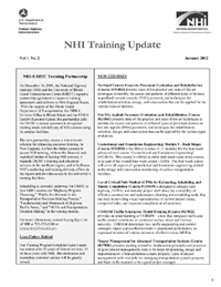NHI Training Update page