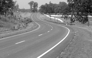 Photo of a portion of the Kentucky's Paris Pike