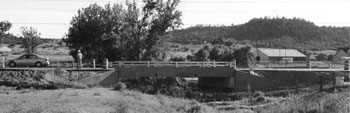 Mitchell Gulch bridge after reconstruction