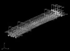 finite element models simulating a structure's behavior