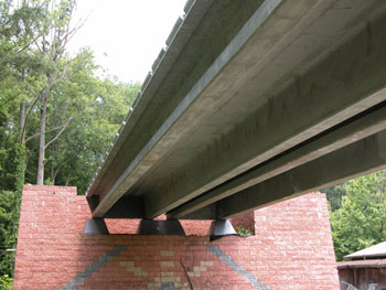 A composite bridge deck/girder combination made with ultra-high-performance concrete at TFHRC