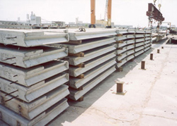 SCC deck slabs for Nebraska's Skyline Bridge.