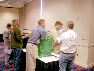 In this Underwater Bridge Inspection course exercise, participants try to identify objects and their defects.