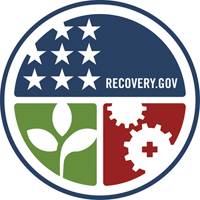 Figure 7. Photo. The American Recovery and Reinvestment Act of 2009 logo.