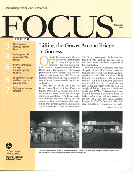 Cover image of the December 2006 Focus.