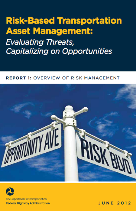 Cover of FHWA's Overview of Risk Management report.
