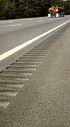 rumble strips photo in NY.