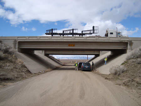 Figure 7. Utah pilot bridge