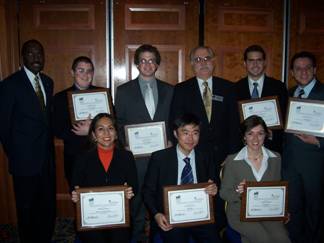 Figure 1. Group photograph of 2007 Data Analysis Contest Winners