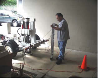 Figure 3. On-Site FWD Calibration in Hawaii.