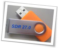 Picture of SDR 27.0 thumbdrive