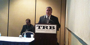 Figure 1.  Mr. Jorge Pagán-Ortiz addressing the LTPP State Coordinators' Meeting.