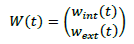 Weight Vector formula