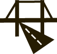 Logo. The Exploratory Advanced Research Program’s logo of a highway under a bridge—representing building, maintaining, and managing future highways.