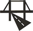 The Exploratory Advanced Research Program's logo of a satellite over a highway-representing operating systems