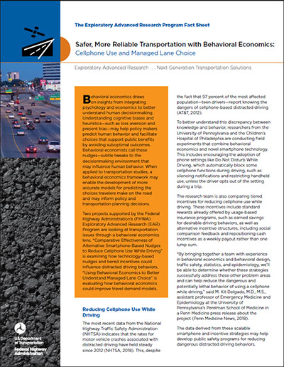 Cover image of Fact sheet FHWA-HRT-20-013