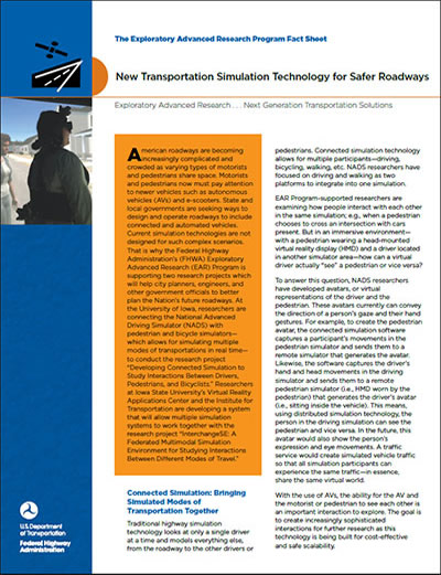 Cover image of Fact sheet FHWA-HRT-20-014 Cover image of Fact sheet FHWA-HRT-20-014