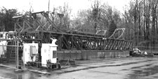 Pavement testing at the TFHRC Accelerated Load Facility (ALF).