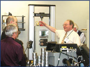 Asphalt laboratory tour
